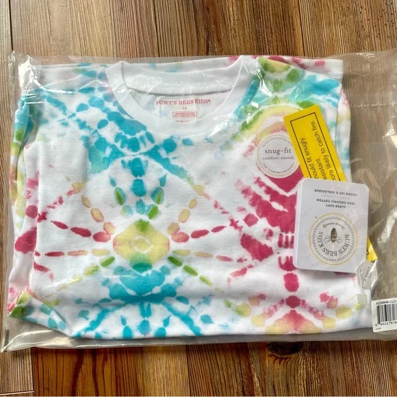 Unisex Burt’s Bees tie-dyed PJ set - Picture 2 of 5